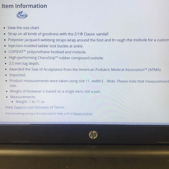 Men’s Chacos - Worn Once - Picture 5 of 5